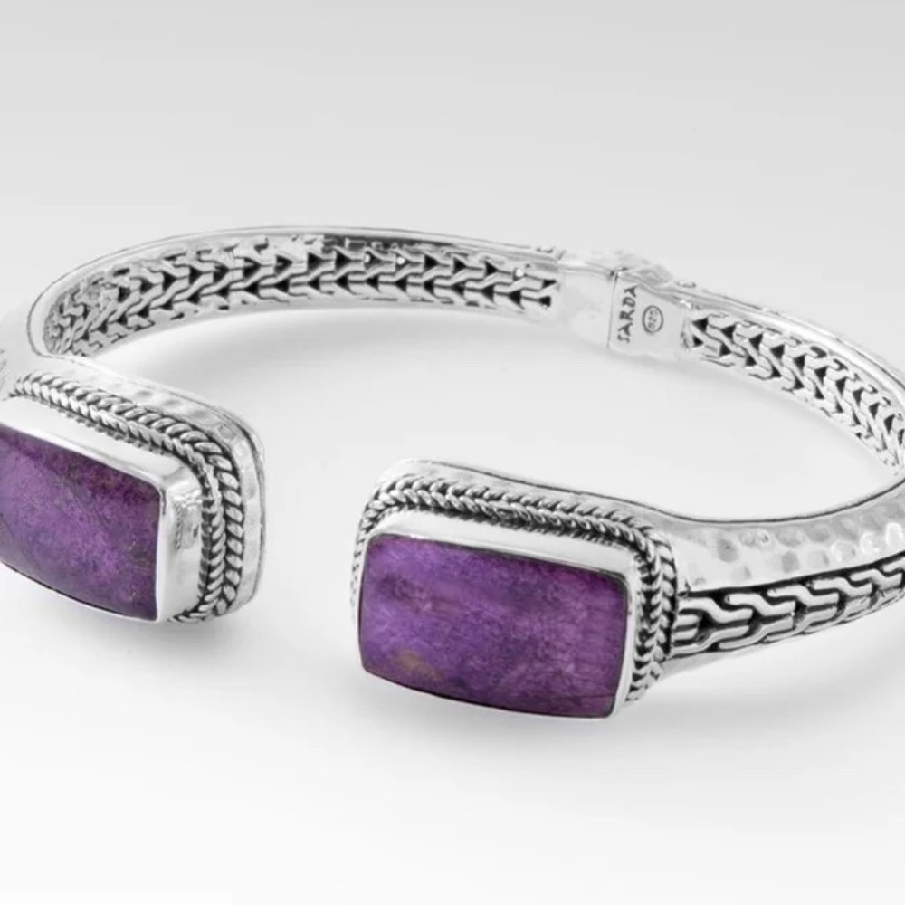 SARDA TIP-TO-TIP BRACELET™ IN PURPURITE